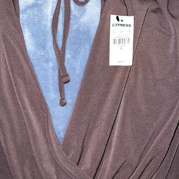 Express brown tank top - Picture 2 of 5